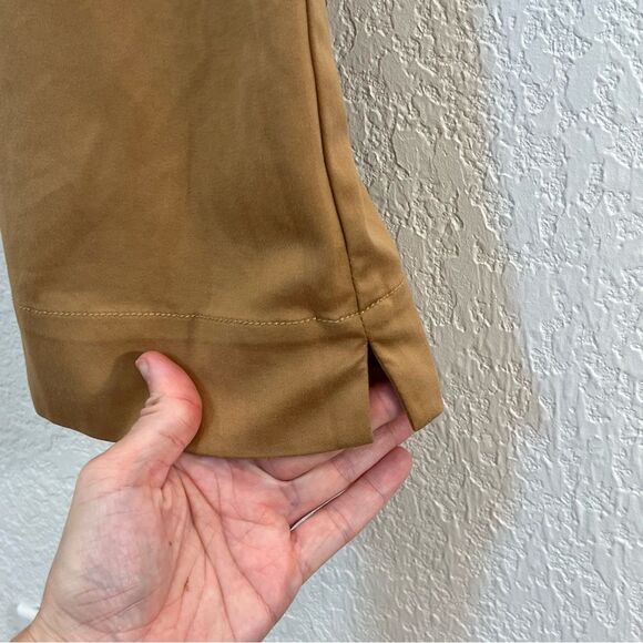 St. John Sport by Marie Gray Straight Leg Trousers in Saddle size 4 - Picture 12 of 12